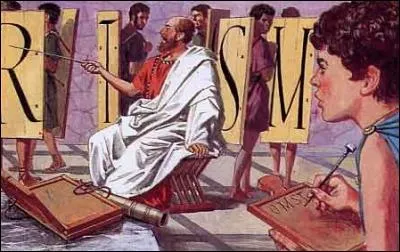 Il a re&ccedil;u une &eacute;ducation soign&eacute;e, en particulier celle d'un pr&eacute;cepteur lac&eacute;d&eacute;monien : qui est-il ?