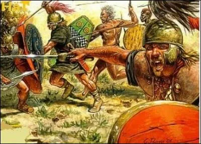 Il affronta une tribu celte, de v&eacute;ritables fous furieux extr&ecirc;mement violents qui vivaient sur les rives de la rivi&egrave;re Is&egrave;re : qui sont-ils ?