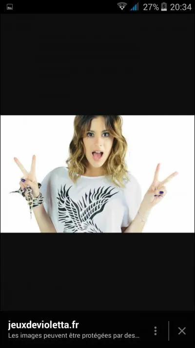 Quel est le vrai prénom de Violetta ?