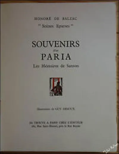 Après avoir fait tomber 2.938 têtes pendant la Terreur, Charles Henri est pris d'un mal de tête lancinant et pénible et passe la lame pour de bon à son fils de 26 ans Henri . Il reste bourreau en chef mais n'exécutera plus. Il meurt en 1804 et des mémoires apocryphes sous le titre Mémoires de Sanson  paraissent. Qui sont les auteurs ?