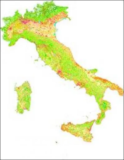 Italie - Combien de mers entourent ce pays ?