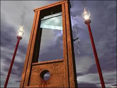 En 1792, Joseph Guillotin, inventeur de la guillotine, meurt, décapité par sa propre invention.