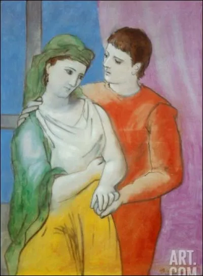 Qui a peint "Les amoureux" ?