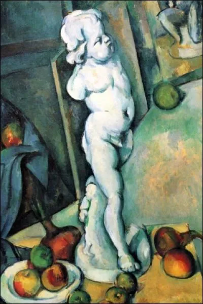 Qui a peint "L'Amour en Plâtre" ?