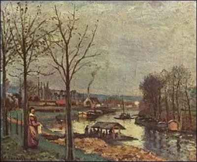 Quel est le nom de cette peinture de Camille Pissarro ?