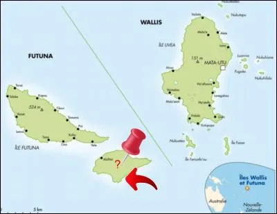 Wallis-et-Futuna est une collectivité d'outre-mer française située dans l'hémisphère sud. Son chef-lieu est Mata-Utu. Cette collectivité est composée de trois îles principales : Wallis, Futuna et  Quelle est cette troisième île ?