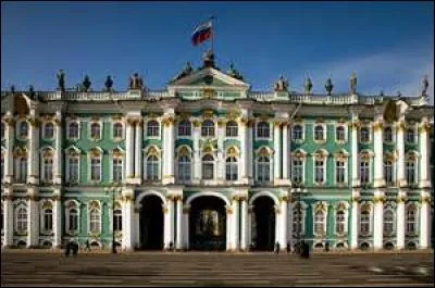 Russie - Le musée de l'Ermitage est un des plus grands en termes d'objets exposés. Dans quelle ville se trouve-t-il ?