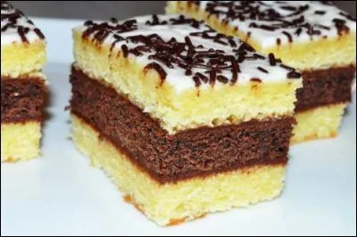Quel est le nom de ce gâteau marbré recouvert d'un glaçage ?