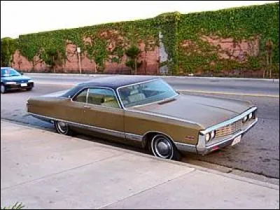 Quelle est cette voiture américaine ?