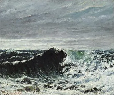 Quel est le nom de cette peinture de Gustave Courbet ?