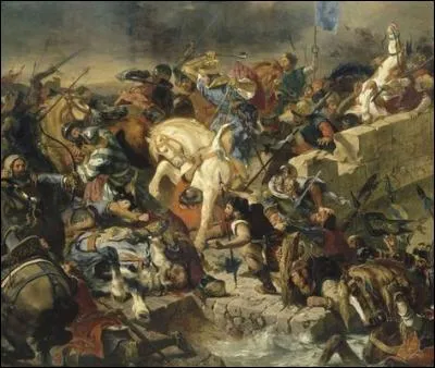 Quel est le nom de cette toile peinte par Eugène Delacroix ?