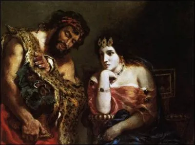 Quel est le nom de cette toile peinte par Eugène Delacroix ?