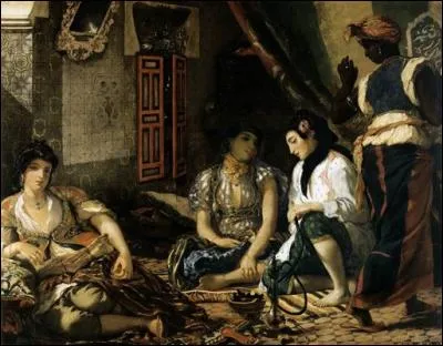 Quel est le nom de cette toile peinte par Eugène Delacroix ?