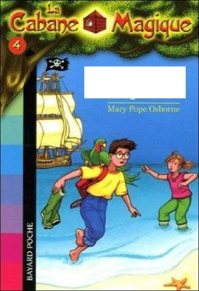 Tome 4 - Tom et Léa se retrouvent au temps des pirates dans la mer des Caraïbes. Trouvez le titre appartement à ce livre !