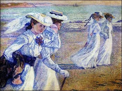 Qui a peint "La promenade" ?