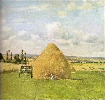 Qui a peint "Les meules" ?