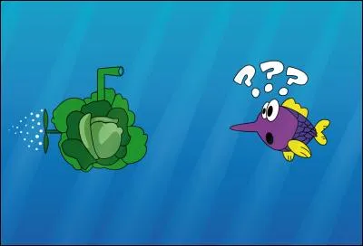 Qu'est-ce qui est rond, vert, et dans l'eau ?