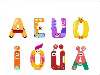 Dans l'alphabet, deux voyelles se suivent.