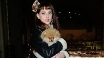 Quelle est la race du chien de Frédérique Bel ?