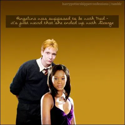 Dans "Harry Potter 4", qui va au bal avec Angelina ?