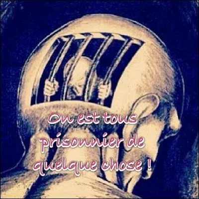 Il ne semble pas que Lucky Luke soit sur le point de se retrouver dans la tombe ! L'homme qui l'abattra ferait mieux de tirer plus vite que son ombre et Lucky l'a probablement fait mettre en prison, de toute façon comme le dit la photo, on est tous prisonniers de quelque chose ! Trêve de philosophie, c'est pourquoi Lucky (je l'appelle ainsi : je suis un intime, très intime) aura 70 ans cette année.