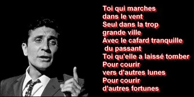 Quel est le titre de cette chanson ?