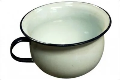 Quelle était la fonction du pot de chambre ?