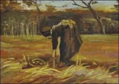 Qui a peint "Paysanne déterrant des pommes de terre" ?