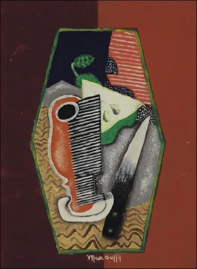 Qui a peint "Poire verte et couteau" ?