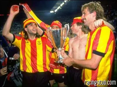 En quelle année un club belge a-t-il remporté une Coupe d'Europe pour la dernière fois ?