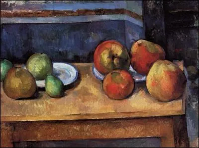 Qui a peint "Nature Morte avec pommes et poires"