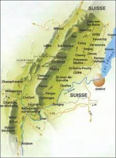 Que désigne le bleu de Gex ?