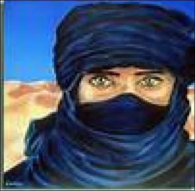 Quel peuple d'Afrique surnomme-t-on "les hommes bleus" ?