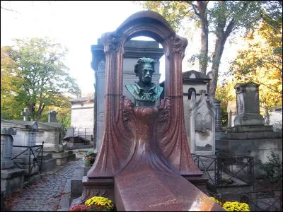 Holà voici Zola ! Mais qu'a donc cette tombe de si particulier ?