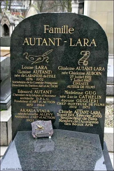 Restons avec Zola et marchons dans le cimetière, allons retrouver Claude Autant-Lara. Avant d'être réalisateur ce monsieur fit des décors aussi, dont à l'attention de Jean Renoir, pour un film tiré d'une oeuvre de Zola. Laquelle ?