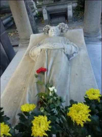 Il était le fils bâtard d'un auteur célèbre et de sa voisine de palier. Il produisit beaucoup mais une seule pièce a passé l'épreuve du temps, c'est pourquoi on voit souvent des camélias sur sa tombe. C'est évidemment...