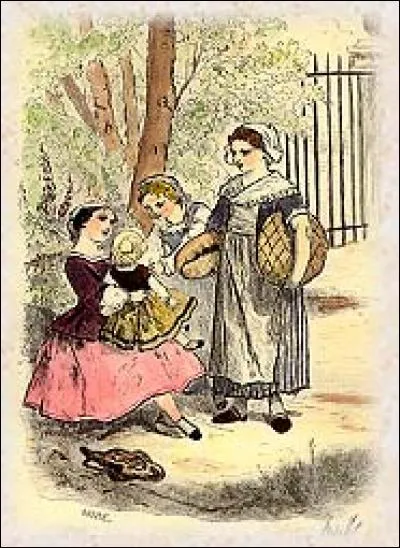 Le vêtement n'a pas seulement une fonction de protection, il sert aussi à cacher, à être pudique. Quelle partie du corps faisait l'objet de règles strictes au XIX e siècle.