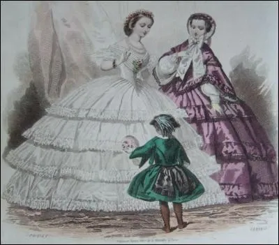 Quand la femme adopte-t-elle la crinoline ?