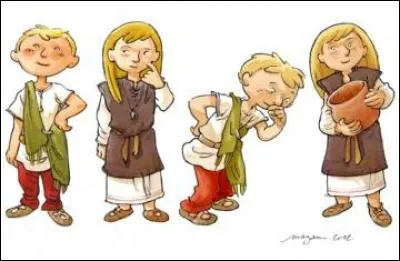 Au moyen âge, en Gaule, les gens du peuple portaient un vêtement court en laine bouillie appelé ...