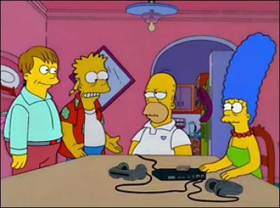 Avec qui Bart vit-il dans un appartement avant d'aller chez Lisa ?