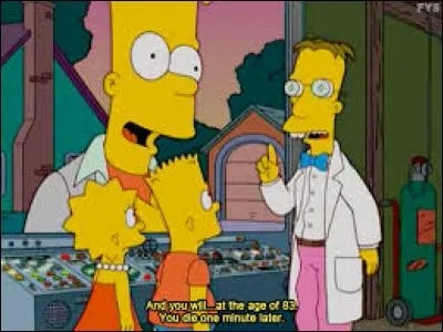 Lequel de ces personnages se fait arrêter pour conduite en état d'ivresse par la police pour "D.U.I." (Driving under influence) ?