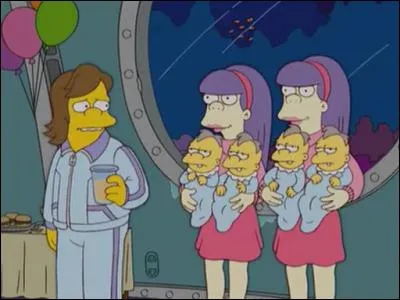 Avec qui Nelson Muntz entretient une relation amoureuse ?