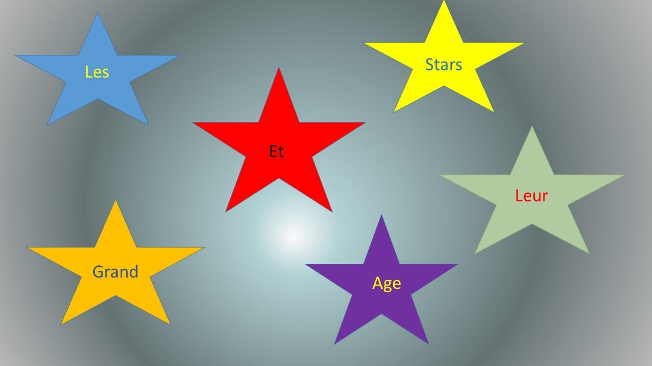 Les stars et leur grand âge