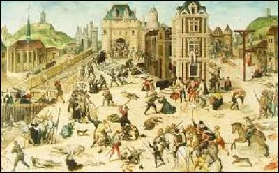 Quand a eu lieu le massacre de la Saint-Barthélémy ?
