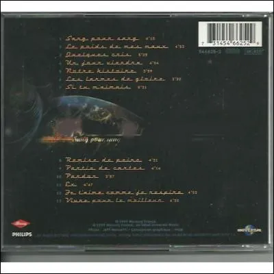 Qui chantait "Guider tes pas vers le futur à tous les signaux de détresse", dans sa chanson "Sang pour sang" ?