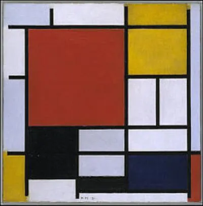 Le peintre néerlandais Piet "Mondrian" est reconnu comme l'un des pionniers de l'art abstrait.