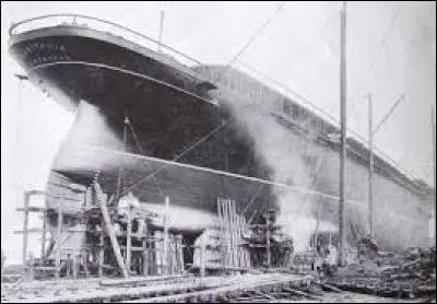 Le Lusitania a été construit en....