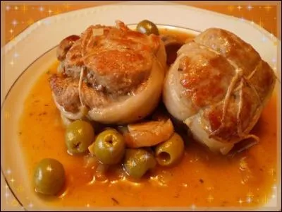 Quel est le nom de cette fine escalope farcie ?