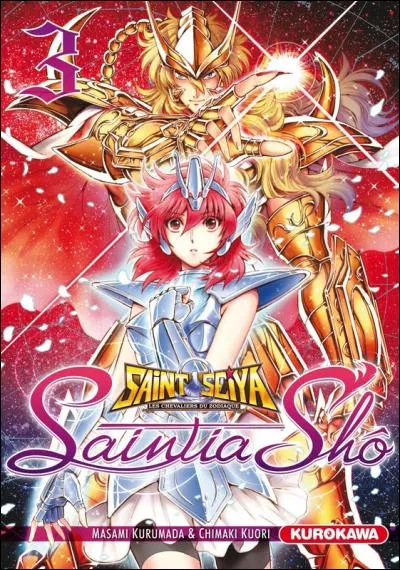 En France, à quelle date est sorti le tome 3 du manga "Saint-Seiya ~ Saintia Shô" ?
