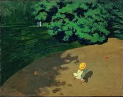 Quel peintre nabi (1865-1925) a créé, en 1899, cette huile sur carton (H : 0, 48m x L : 0, 61m) appelée "Le ballon" ?